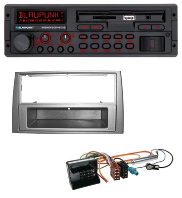Blaupunkt SD MP3 USB Bluetooth DAB Autoradio für Peugeot 308 07-09 dunkelsilber - Bild 1 von 4