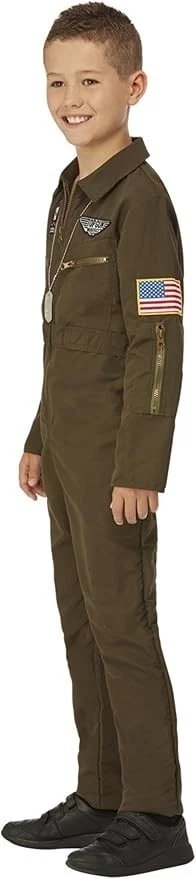 Smiffys Official Top Gun Maverick Boy's Childs Fancy Dress Costume L 10-12 - Image 2 of 4