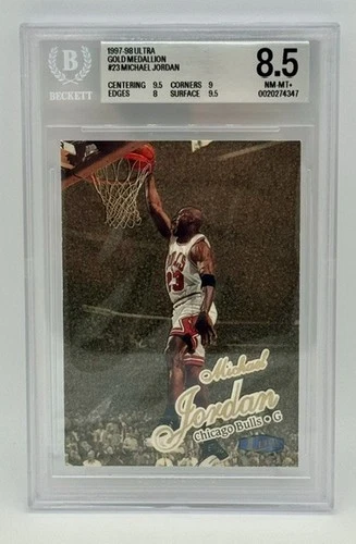 Jordan 1997 Fleer Jordan #23G Gold