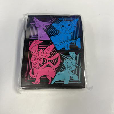 eeveelution card sleeves Eeveelutions Rainforest Adventure Standard Size The Deck Sleeves are part of a limited original edition from Pokmon Center and feature an appealing design that resonates with fans of the Pokmon world 65 Ct Evolving Skies ETB