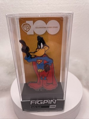 Looney Tunes Daffy Duck Superman FigPin 1466 Official Collectible Enamel Pin