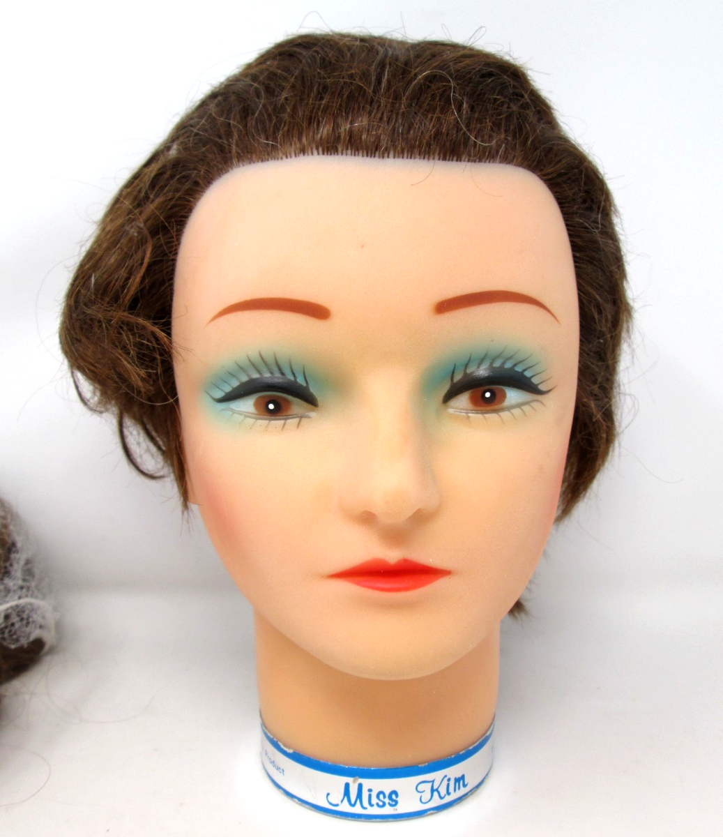 Hut-Display-Kopf Aus Kunststoff – Stabiles Mannequin-Kopfmodell Mit Runder Basis Für Shop, Salon & Dekoration