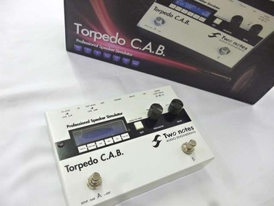 Two Notes Torpedo C.A.B Gitarrenlautsprecher Simulator Pedal gebraucht
