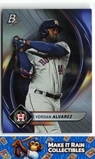Yordan Alvarez 2022 Bowman Platinum #52 Houston Astros Baseball