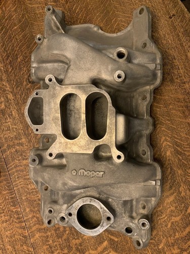 MOPAR Performance Dual Plane 4 Barrel Intake Aluminum Small Block P4532059 340