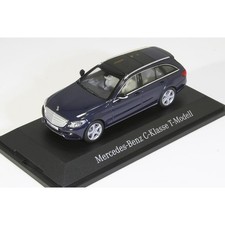 NORE 1/43 Mercedes-Benz C-Class Estate Dark Blue S205 2014 NORE Mercedes-Benz