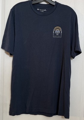 Travis Mathew Since 2007 Skull Head Golf T-Shirt Large Blue