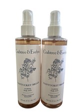 Crabtree Evelyn Nantucket Briar Soothing Body Mist 8.1 Fl Oz New Pack of 2