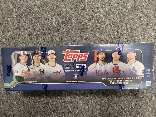 2025 Topps Complete Set Retail Factory Sealed Set Blue 700 Cards + 5 Bonus JA