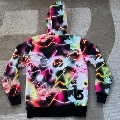 Burton x Chuck Anderson No Pattern Camo Snowboarding Hoodie Mens S