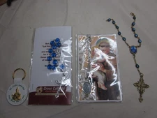 4 Christian Christianity religious items Rosary America Fatima St. Jude Catholic