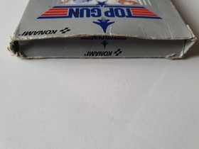 Top Gun Nintendo Nes Game UK Version Boxed With Manual Konami 1988