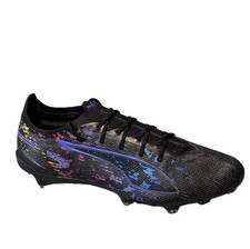 PUMA Ultra 5 Ultimate CP FG Soccer Cleats Mens 9.5 Black Dark Amethyst 10863201