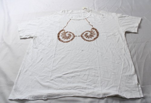 American Eagle Aerie Women's Oversized Boyfriend T-Shirt AE9 Air White Medium