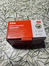 ERA Locks BS 3621 British Standard Nightlatch Lock 60mm Backset Chrome Finish