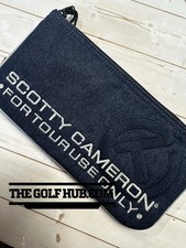  NEW Scotty Cameron Circle T Denim Cash Bag Tour Only