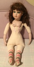 Rare Creepy Lilian Middleton Doll Company Stow Vintage Porcelain Big Eye LM90
