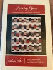 Looking Glass Quilt Pattern Cheryl Brickey Meadow Mist Designs Machine Piecing