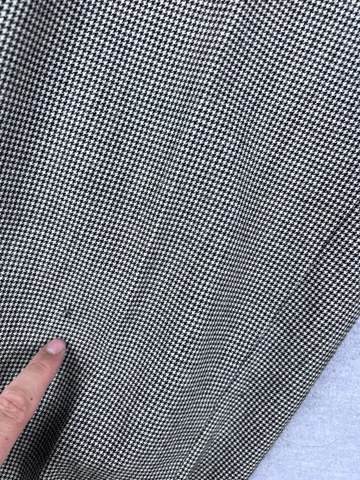 Pantalones de vestir vintage Burberrys unisex a cuadros talla 32 x 26 pata de gallo  Foto 3 de 4