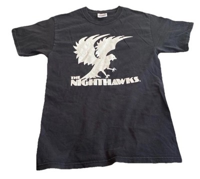 Hanes Vintage Nighthawks Blues Rock Band Shirt Black Small 16x27 Preowned *Pics