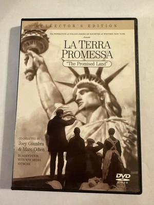 La Terra Promessa The Promised Land DVD Italian Immigrant Documentary