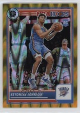 2023 NBA Hoops Premium Stock Gold Seismic Prizm 2/10 Keyontae Johnson #170 0m89