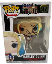 Margot Robbie Signed Harley Quinn Funko Suicide Squad Autograph Beckett