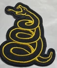 Embroidered Metallica Snake heavy metal Band Patch approx 2.75x3"