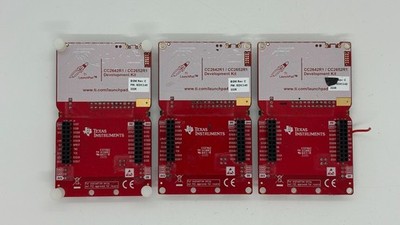 Lot of 3 Texas Instruments LAUNCHXL-CC26X2R1 LaunchPad Development Kits Rev C