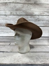 VTG Scala Classico Four Seasons Felt Dorfman Pacific Brown Wool Fedora Hat Cap