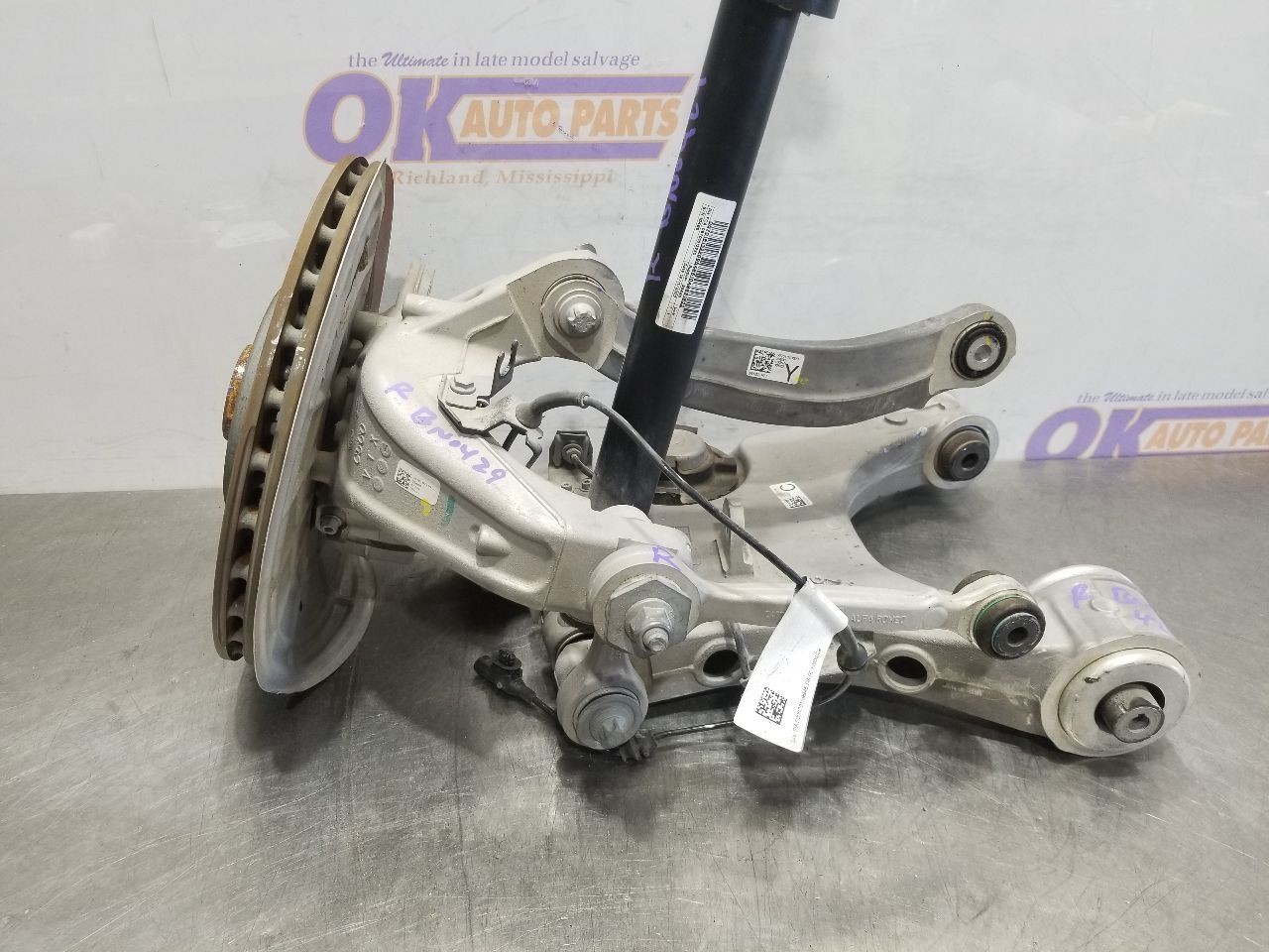 23 2023 MASERATI GRECALE 2.0L INDEPENDENT SUSPENSION REAR RIGHT PASSENGER 