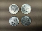 1964 Kennedy Half Dollars Silver Coin Lot (4)   C- 44