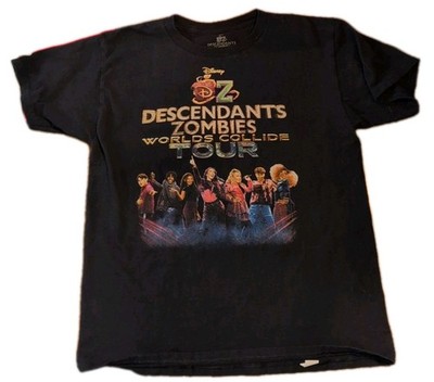 Official Disney Descendants Zombies Worlds Collide Tour 2025 T