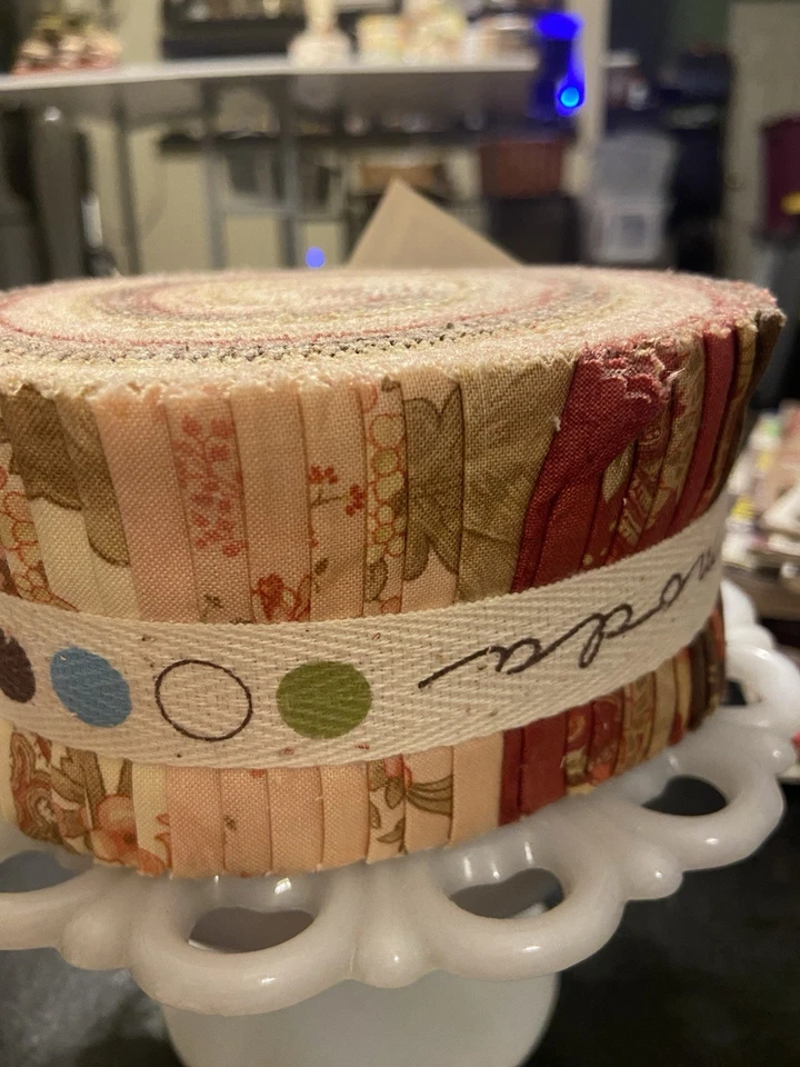 Aster Manor By 3 Sisters For Moda Rare OOP Jelly Roll - Image 4 of 4