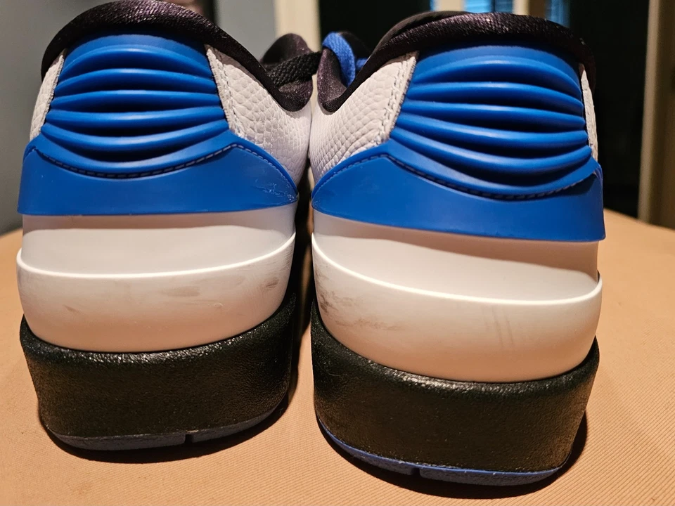 Nike Air Jordan 2 Retro Low Varsity Royal DX4401-104 W S 12 / Men's 10.5 - NOBOX - Image 3 of 4