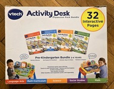 VTech Activity Desk 4-in-1 Pre-Kindergarten Expansion Pack Bundle