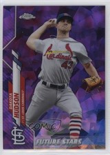 2020 Topps Chrome Sapphire Edition Future Stars Purple 2/10 Dakota Hudson 6ns