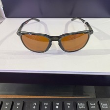 Oakley Thurso Square Sunglasses Polarized Black Frame Brown Lens Men