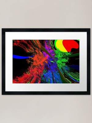 Elemente gerahmter Kunstdruck gerahmtes Wandbild Poster Leinwanddruck Bild