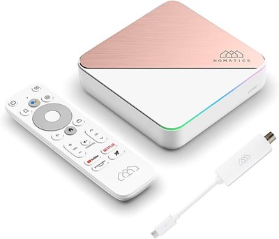 Homatics Box R 4K Plus Android TV Mediaplayer + DVB-T2 Tuner 4K HDR WiFi6 BT
