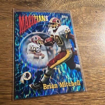 1997 Topps Magicians Insert Brian Mitchell #11 Redskins