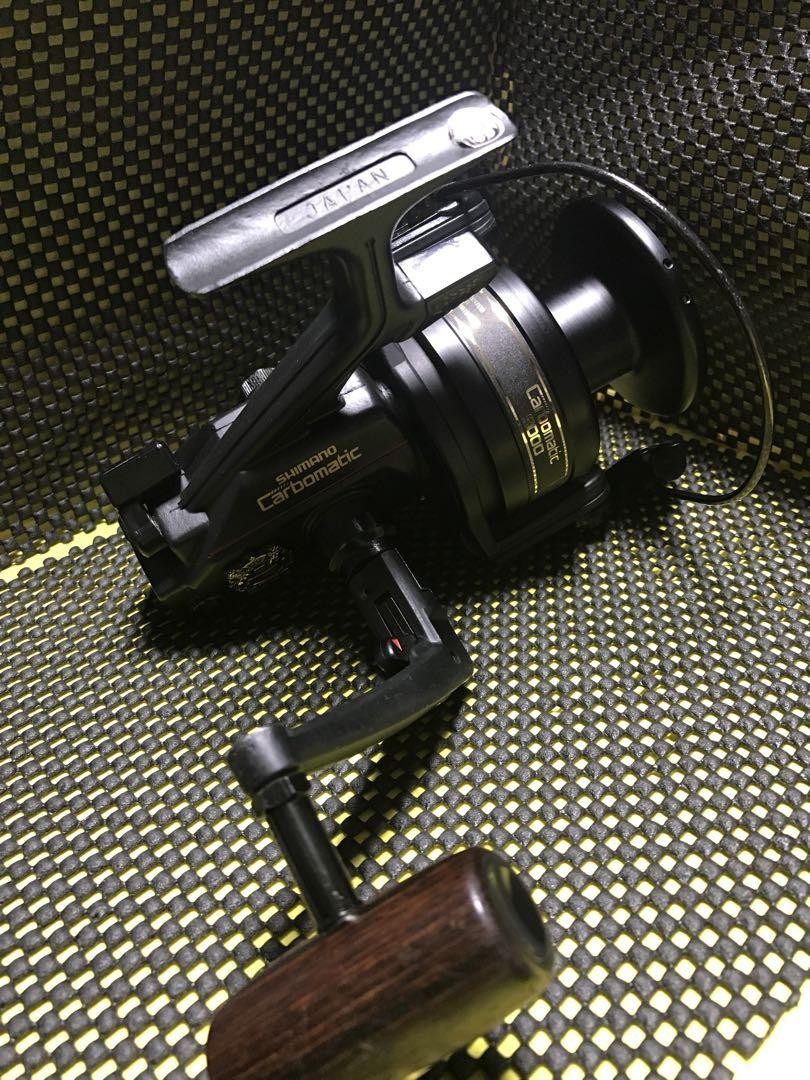リール Shimano carbomatic-9000 Shimano Carbomatic 9000 Old Saltwater Fishing Reel, Big Size