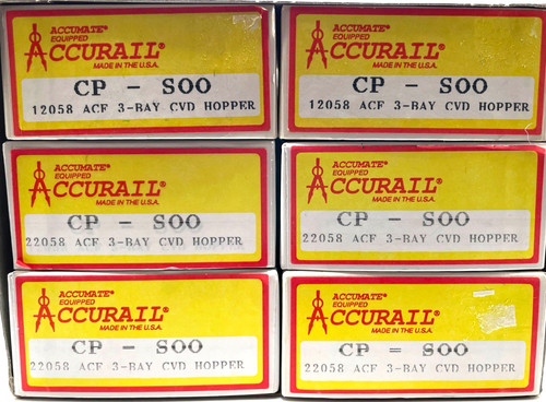 KIT DE TOLVA CUBIERTA DE 3 BAHÍAS HO PRECISAIL 12058 - 22058 ACF PAQUETE DE 6 CP / SOO | Zustand: New
