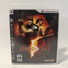 Resident Evil 5 PS3 Sony Capcom Survival Horror Action Shooter Video Game CIB