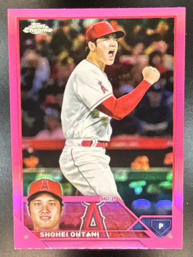 2023 Topps Chrome #17 Shohei Ohtani Angels