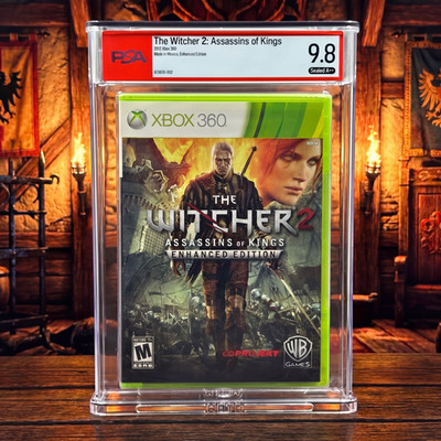 The Witcher 2: Assassins Of Kings   PSA 9.8 A++   Enhanced Edition   Xbox 360