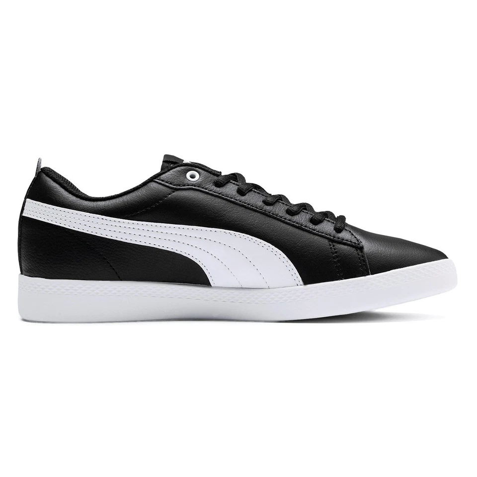 Puma Smash Wns V2 L Femmes Baskets Chaussures Sport 365208 02 Noir - Photo 4/4