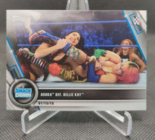 2020 Topps WWE Womens Division #5 Asuka def. Billie Kay wrestling card