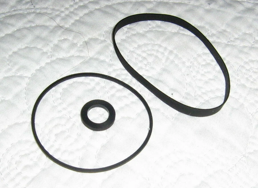 NAKAMICHI BX-1 CASSETTE CAPSTAN & COUNTER BELTS WITH IDLER TIRE