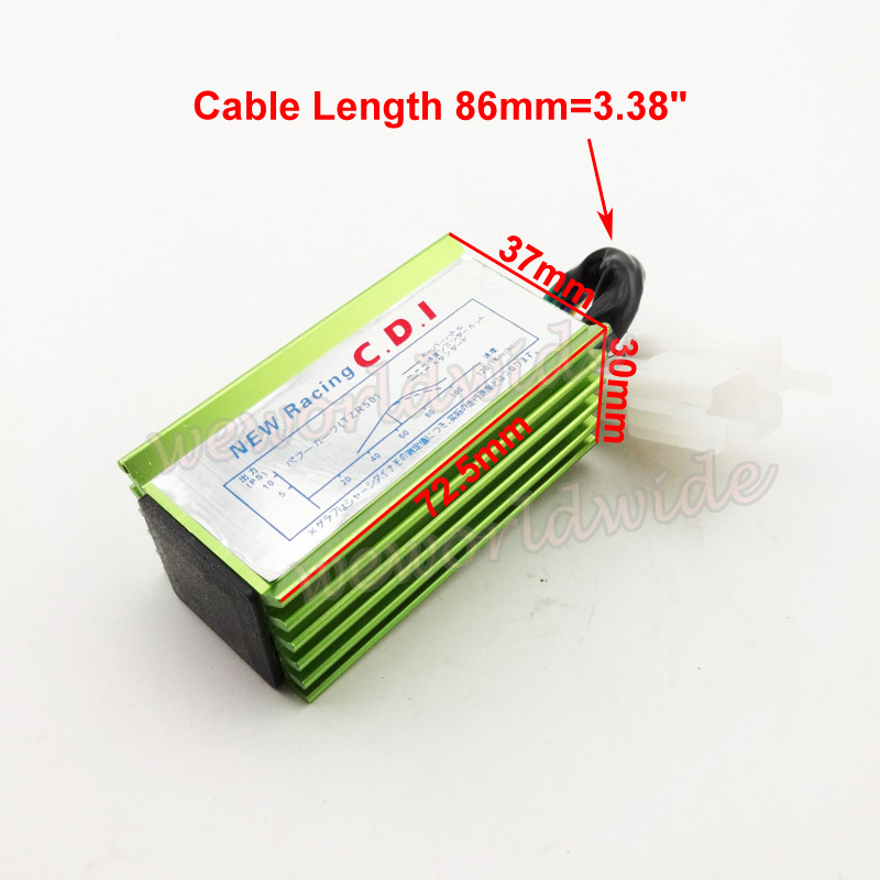 Racing Ignition Coil Baja Wilderness Trail 250 (WD250-U) ATV - VIN Prefix LLCL E - Foto 12